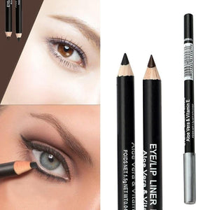 Fashion Professional Makeup Black Brown Eyeliner Eyebrow Pencil Waterproof Lasting Beauty Tool Accessories