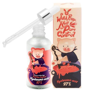 Witch Piggy Hell Pore Control Facial Serum Hyaluronic Acid 97% 50g Face Facial Serum Crean Skin Care Facial Essence Dropshipping