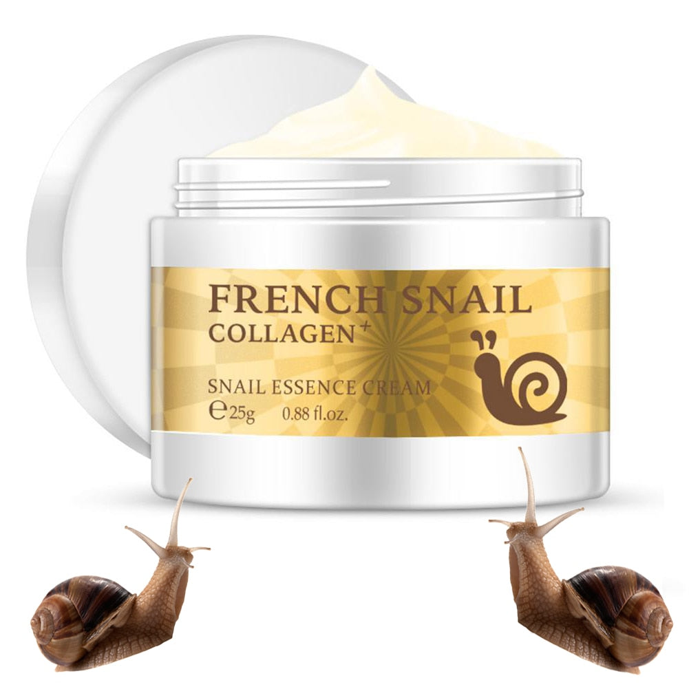 Snail Face Cream Hyaluronic Acid Moisturizer Anti Wrinkle Anti Aging Nourishing Serum Collagen whitening Cream Skin Care