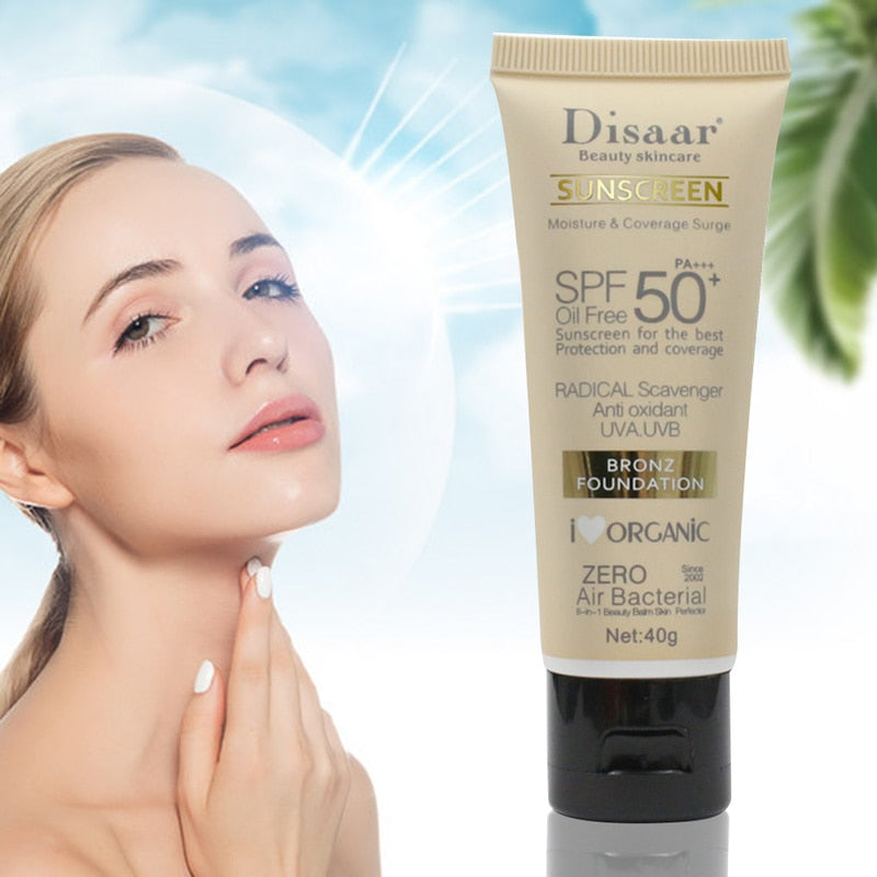 SPF 50 Facial Body Sunscreen Whitening Sun Cream Sunblock Skin Protective Cream Anti-Aging Oil-control Moisturizing TSLM1