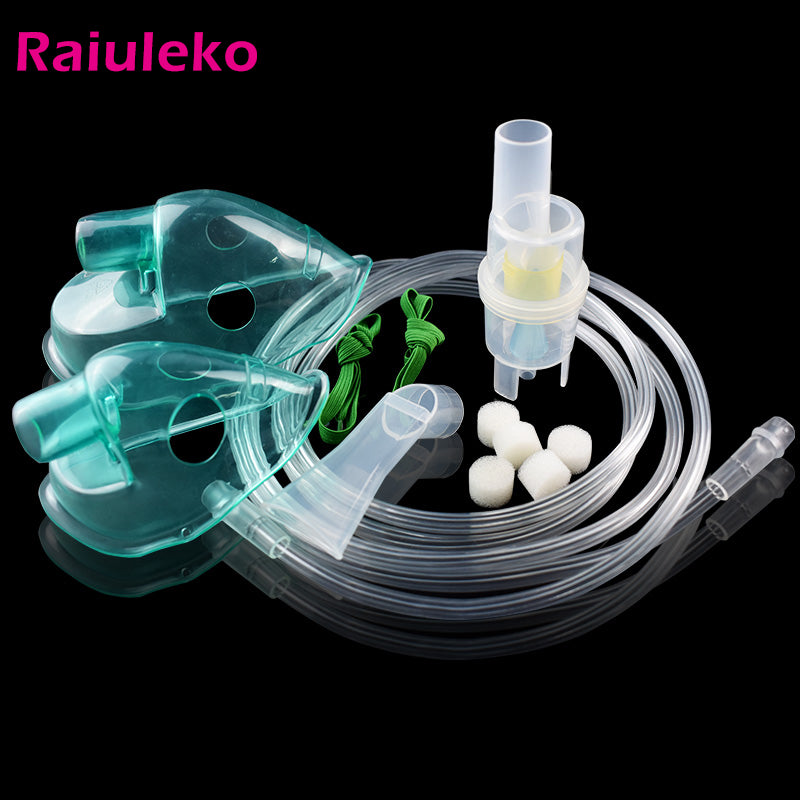 Inhaler Set Adult Children Mask Filters Family  Medical Nebulizer Cup Catheter Compressor Nebulizer Accessories Smooth Breathing