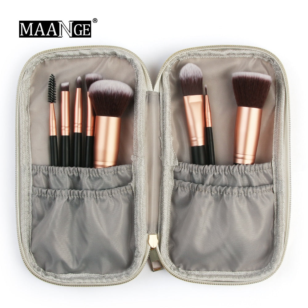 Dropship Professional Portable Cosmetic Makeup Brush Bag Fashion Marble Case Beauty Brush Bag Makeup Brush Storage Bag